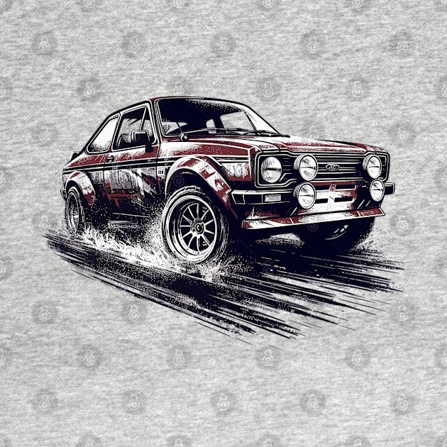 Ford Escort by Vehicles-Art